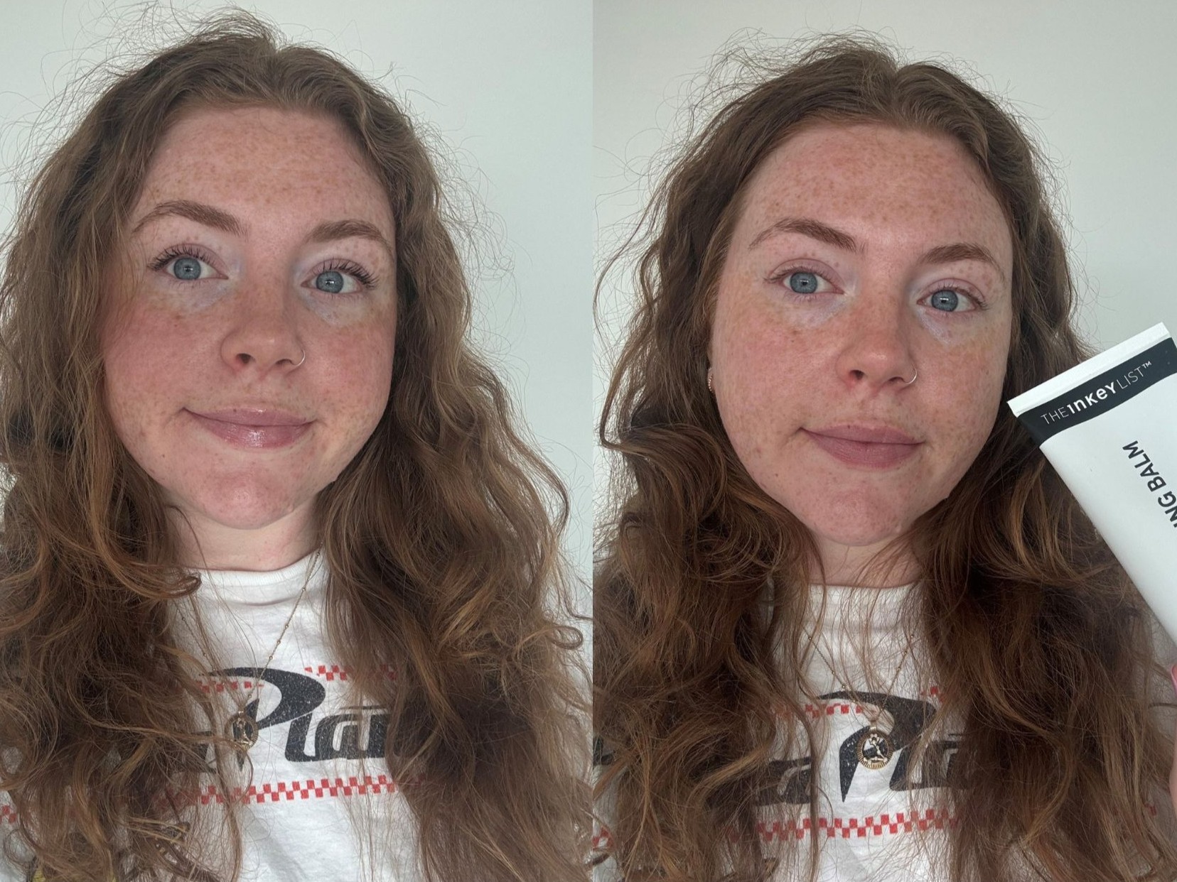 Steph Inkey Oat Cleansing Balm before and after Steph Inkey Oat Cleansing Balm before and after